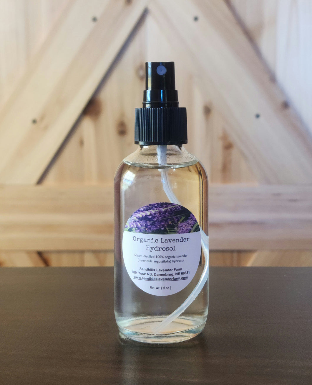 Organic Lavender Hydrosol - 4oz