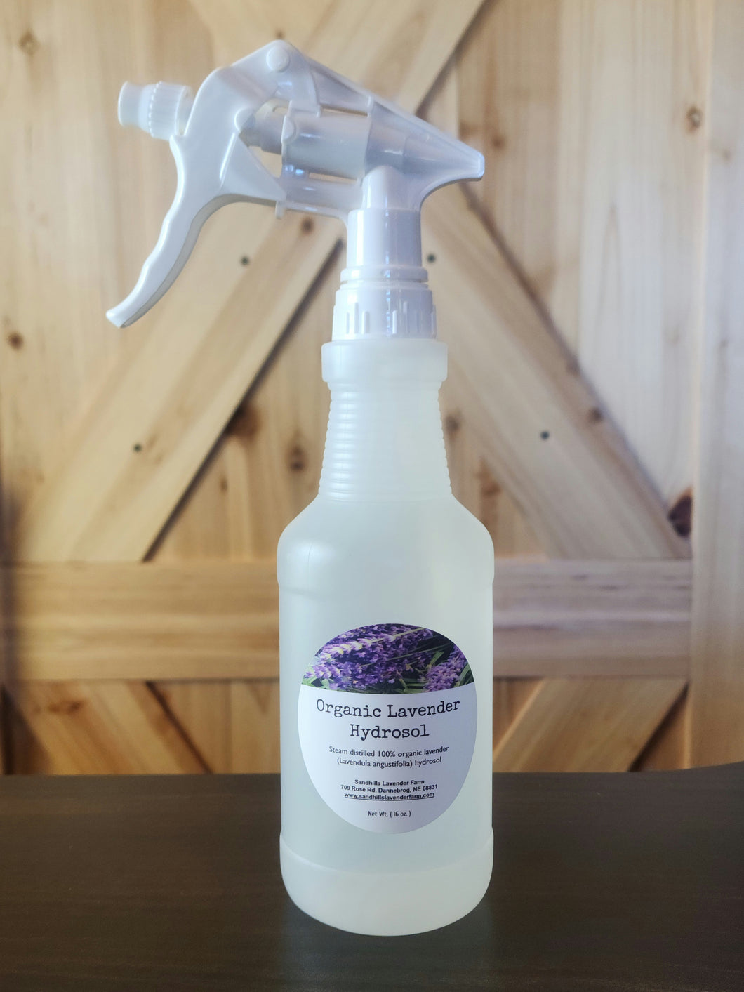 Organic Lavender Hydrosol - 16oz