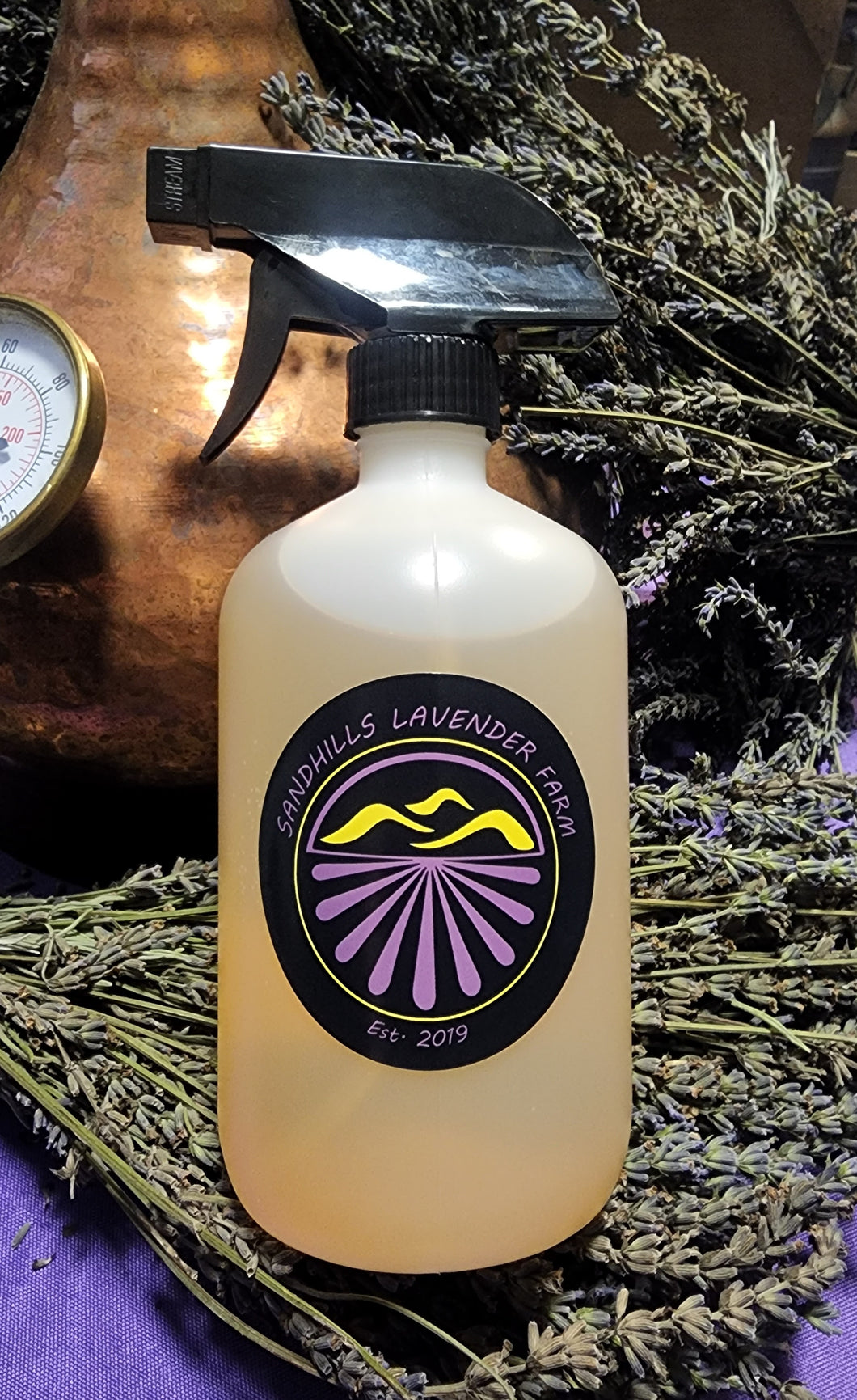 Organic Lavender Hydrosol - 16oz