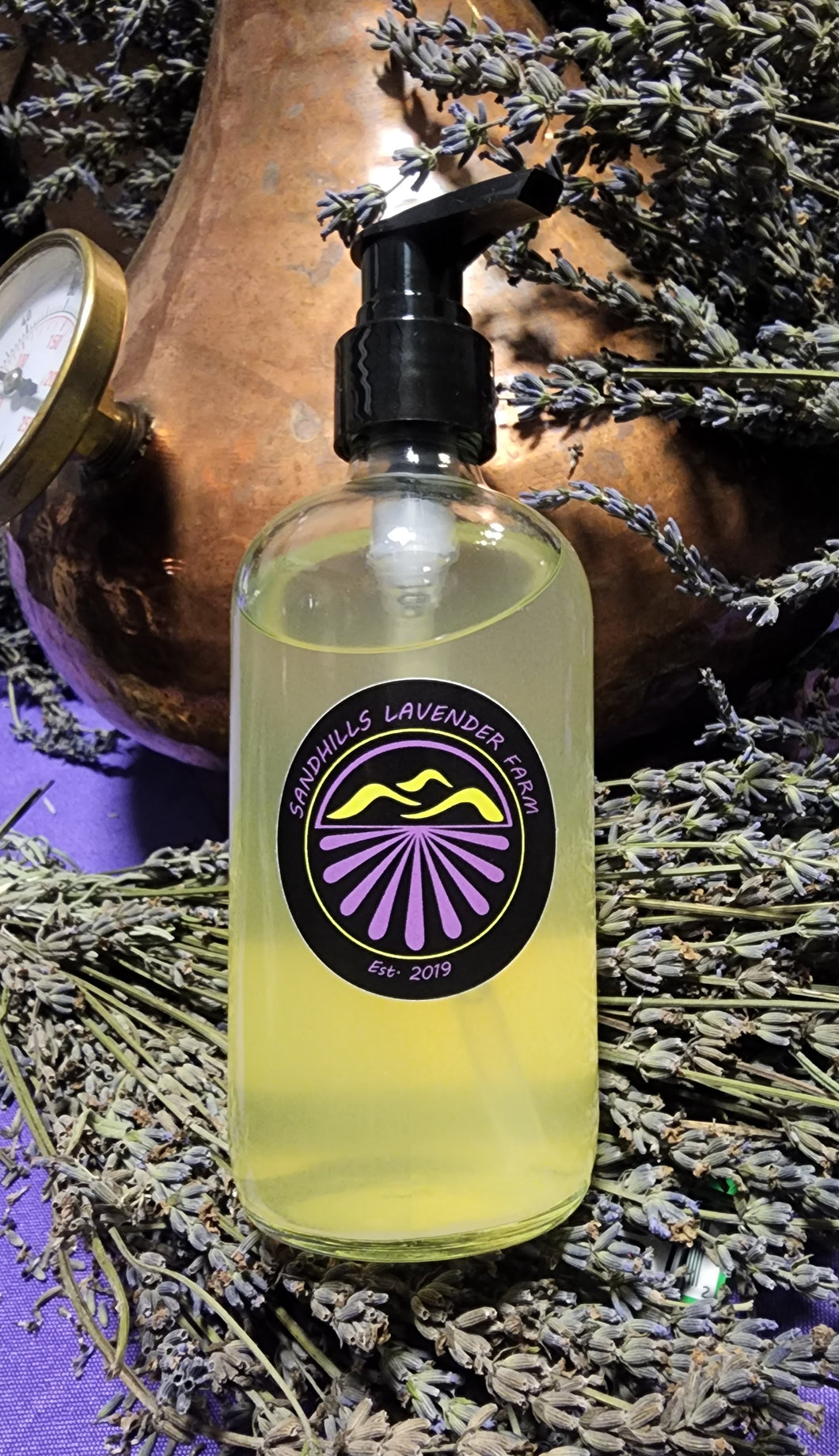 Orgainic Lavender Liquid Soap - 8oz